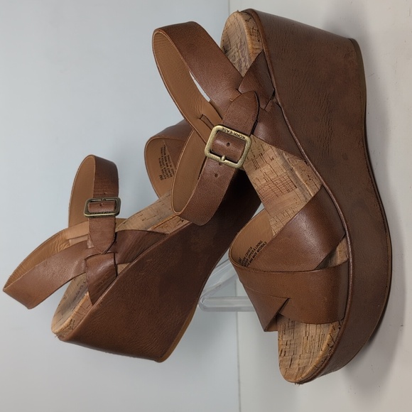 Kork-ease The Original Ava Classic Leather Wedge Sandals woman's size 9 - Picture 11 of 16